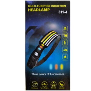 چراغ پیشانی head lamp نواری سنسور دار 4-811