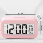 ساعت رومیزی اسمارت کلاک صورتی روشن (Pink)