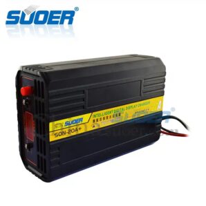 شارژر باتری ماشین 12/24 ولت سوئر مدل SON-20A+ اتوماتیک