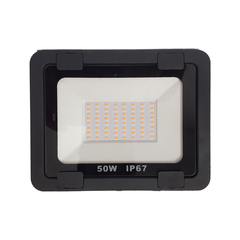 پروژکتور 50 وات برقی با رنگ نوری زرد-آفتابی پروژکتور 50 وات برقی با رنگ نوری زرد-آفتابی