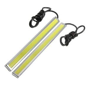 چراغ خودرو خطی فریم نقره ای مهتابی COB