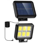 چراغ خورشیدی دیواری با پنل جدا مدل YY-120