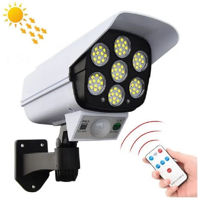 چراغ خورشیدی طرح دوربین گارانتی دار مدل IR-MD7106-M چراغ خورشیدی طرح دوربین گارانتی دار مدل IR-MD7106-M