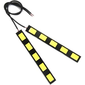 چراغ دیلایت خودرو پنج خانه مهتابی COB