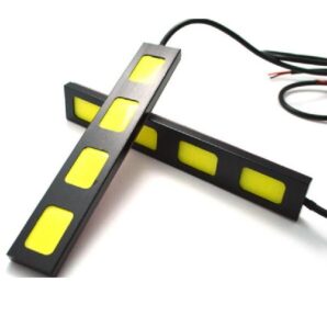 چراغ دیلایت خودرو چهار خانه مهتابی COB