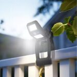 چراغ دیوارکوب گیره دار 360 درجه سنسوردار