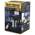 چراغ دیواری شارژی و خورشیدی COB مدل CL-T60