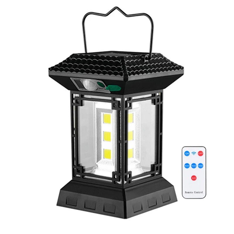 چراغ فانوسی شارژی و خورشیدی COB مدل CL-T60 چراغ فانوسی شارژی و خورشیدی COB مدل CL-T60