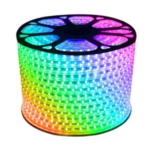 ریسه شلنگی هفت رنگ RGB ده متری 220 ولت