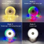 قیمت چراغ و ریسه LED شارژی استرینگ لایت RGB قابل حمل