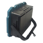 بهترین پروژکتور شارژی خورشیدی (شش باتری) با سه پنل تاشو