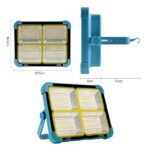 پروژکتور شارژی خورشیدی 100 وات UXI مدل BL-911