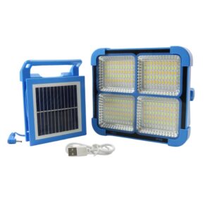 پروژکتور شارژی و خورشیدی پنل جدا 100 وات UXI مدل BL-911