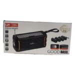 بهترین رادیو اسپیکر خورشیدی بلوتوثی چراغدار مدل LP-V95