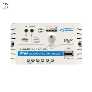 شارژکنترلر 10 آمپر 12 ولت PWM برند EPEVER مدل LS1012EU