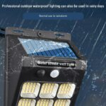 دیوارکوب خورشیدی سه حالته سنسوردار مدل 6LED