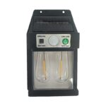 چراغ دیوارکوب خورشیدی دو لامپ مدل YX-777-2W