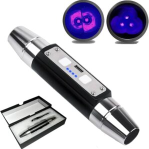 قیمت و خرید چراغ قوه یووی (UV) شش لامپه KINSACH مدل KS-88TPC-6