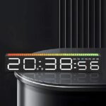 ساعت دیجیتال دیواری LED مدل 5517 با نور قابل تنظیم