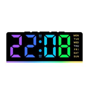 ساعت رومیزی قیمت دیجیتال مدل GH0739 RGB